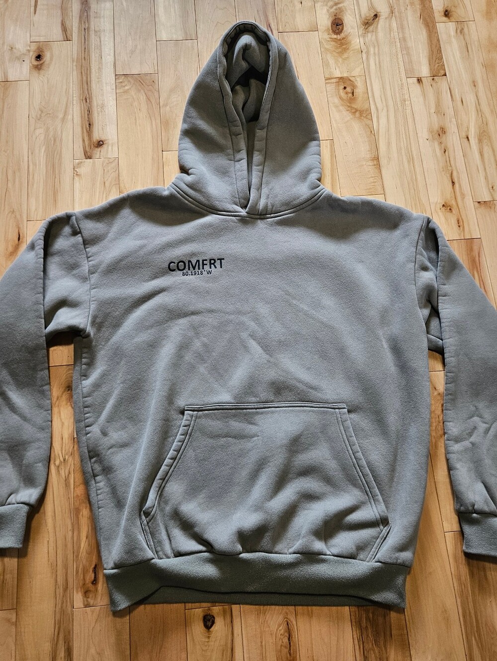 Comfrt Coordinate Hoodie Moss Large